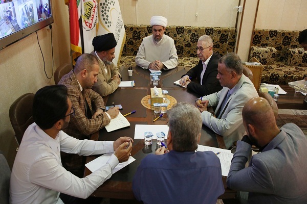 بالصور..إجتماع اللِّجان المشرفة على مؤتمر الإمام الحسين(ع) الدولي في كربلاء