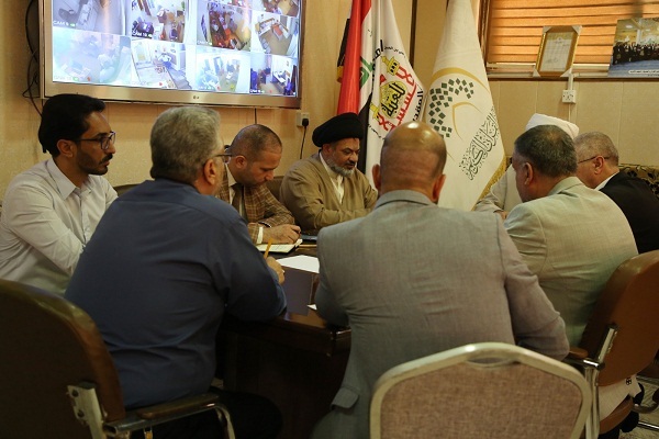 بالصور..إجتماع اللِّجان المشرفة على مؤتمر الإمام الحسين(ع) الدولي في كربلاء