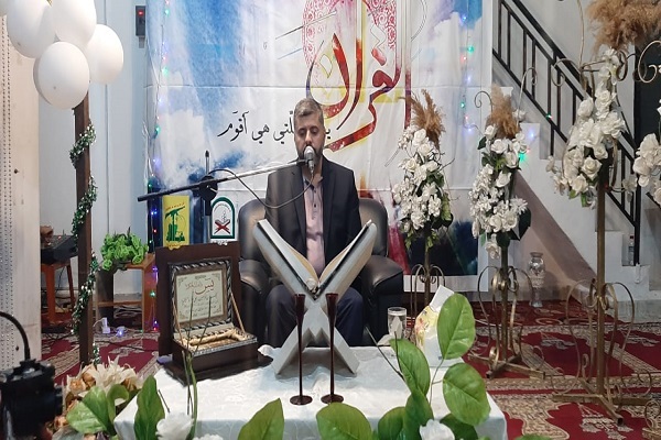 جمعية المعارف الثقافية اللبنانیة تحيي أمسية قرآنية في البقاع + صور
