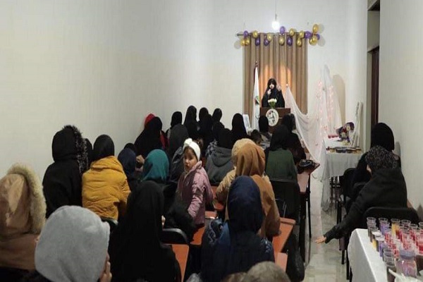 معهد السيدة رقية (ع) يقيم إحتفالاً بمناسبة ولادة السيدة فاطمة (ع) في جبل لبنان + صور