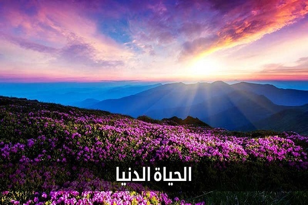 الحياة الدنيا وفقاً للتصور الإسلامي دار ممَرٍّ نَحو الآخرة الحياة الدنيا وفقاً للتصور الإسلامي دار ممَرٍّ نَحو الآخرة