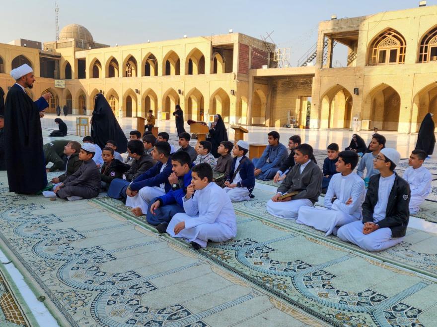 أنشطة قرآنية متواصلة يقيمها المجمع العلمي في محافظة النجف الأشرف أنشطة قرآنية متواصلة يقيمها المجمع العلمي في محافظة النجف الأشرف