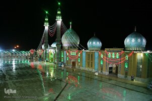 تقرير مصور | أجواء مسجد جمكران عشية ذكرى ولادة الامام المهدي (عج)