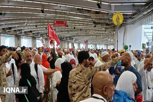 فيديو | رمي الجمرات الثلاث في مشعر مِنى