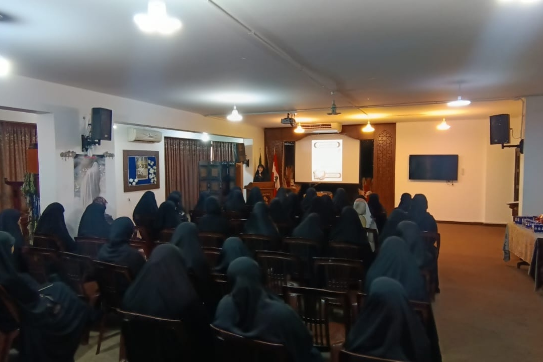 دار القرآن والحديث تقيم حفل إشهار ختمة إجازة لطالبتها في بيروت