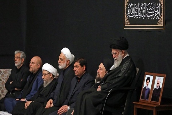 بحضور قائد الثورة الاسلامية..إقامة ليلة العزاء الحسيني الاخيرة