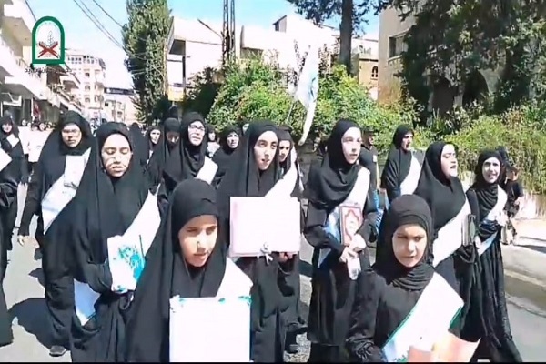 جمعية القرآن اللبنانية تقيم مسيرة عاشورائية في البقاع + صور