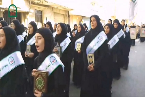 جمعية القرآن اللبنانية تقيم مسيرة عاشورائية في البقاع + صور