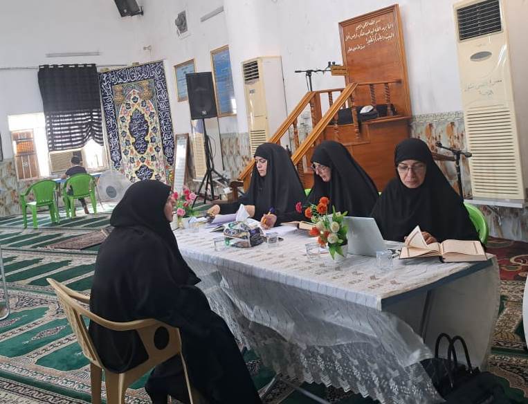 العراق: مركز علوم القرآن يجري إختبار لدورة قرآنية نسوية في بغداد + صور