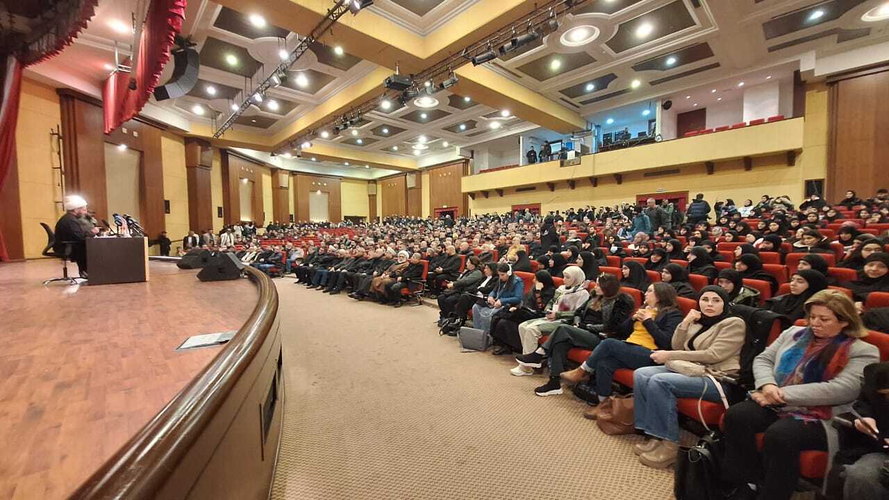 داعياً لأوسع مشاركة في تشييع السيدين..الشيخ دعموش: غداً يوم تجديد العهد + صور