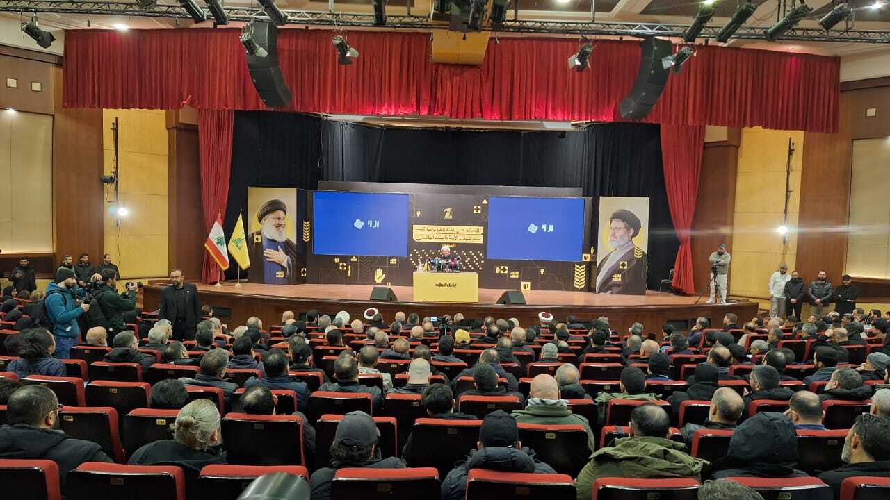 داعياً لأوسع مشاركة في تشييع السيدين..الشيخ دعموش: غداً يوم تجديد العهد + صور