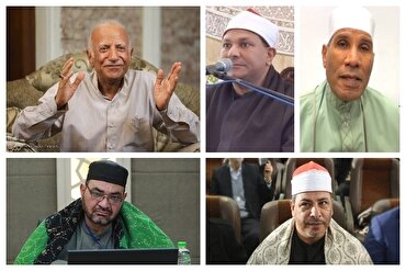 كبار القراء المصريين يقدّمون تعازيهم في وفاة خادم القرآن