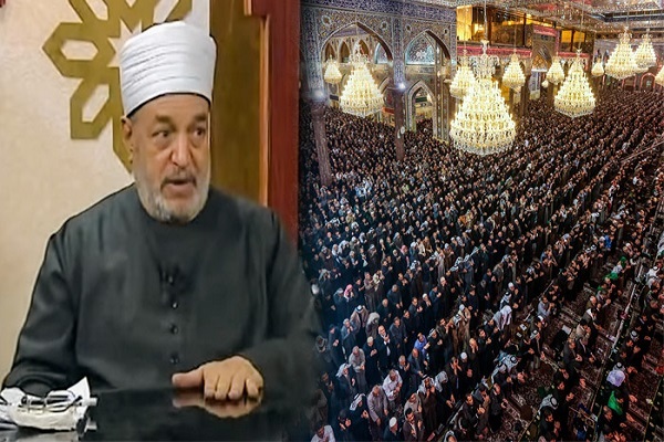 عالم أزهري: الامام الحسين(ع) خرج لينقل الناس من عبادة الأشخاص الى عبادة الله + فيديو