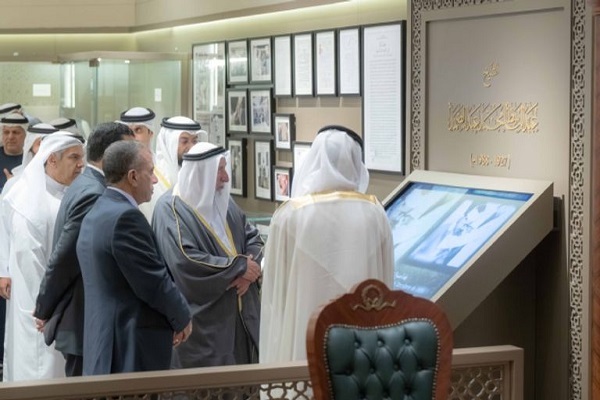 إفتتاح ركن مقتنيات الشيخ عبدالباسط في مجمع القرآن بالشارقة