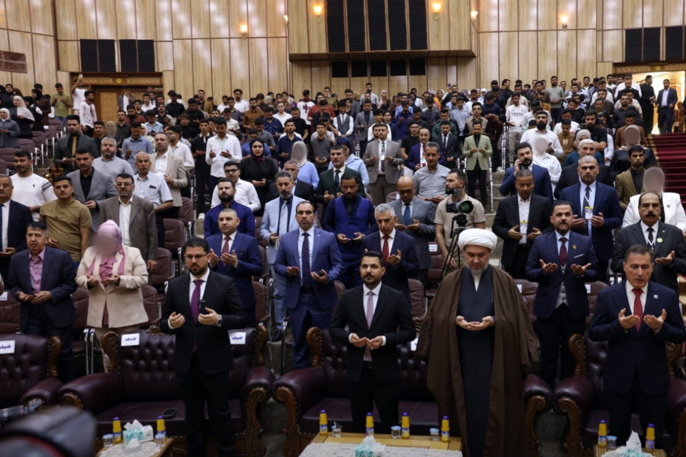 العتبة الحسينية تفتتح المخيم القرآني الخامس في جامعة ديالى