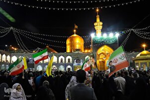 تقرير مصور | مرقد الإمام الرضا (ع) في ذكرى مولد السيدة المعصومة (س)