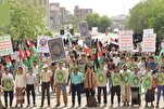 مسيرة حاشدة في جامعة الحديدة ضد إحراق المصحف