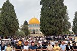 رغم إجراءات الاحتلال .. 70 ألف مصلٍ يؤدون صلاة الجمعة في الأقصى