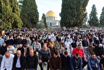 رغم قيود الاحتلال.. 140 ألف مصلٍ يؤدون صلاة العيد بالمسجد الأقصى