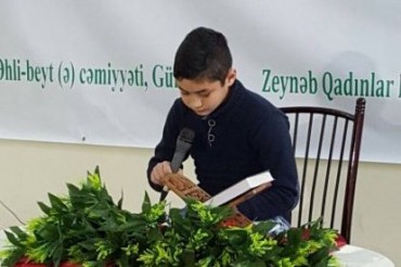 Gürcüstanda Quran tilavəti müsabiqəsi keçirilib