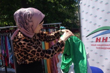 Dağıstanda ‘Özünü hicabda gör’ adlı aksiya keçirilib - FOTO