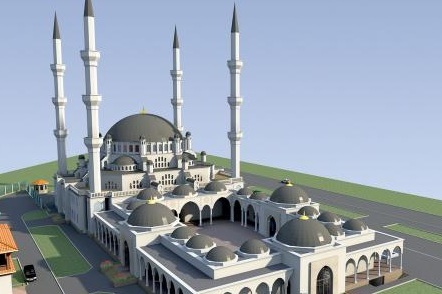 Simferopolda 5 min nəfərlik məscidin təməli qoyulacaq