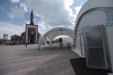 Moskvada XII Ramazan çadırı