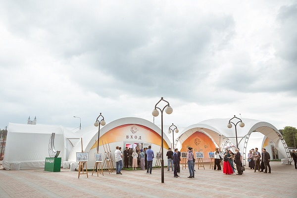 Rusiyada RAMAZAN çadırı quruldu – Foto