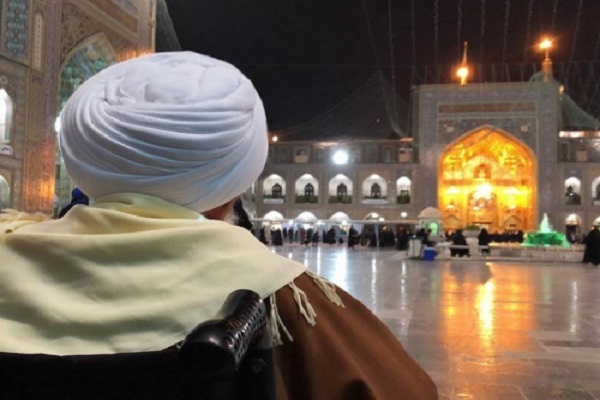 Ayətullah Şeyx İsa Qasım Məşhəd şəhərinə gəldi -FOTO