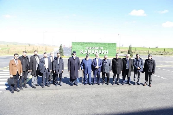 Azərbaycan və Türkiyənin dini liderləri Qarabağa gedib