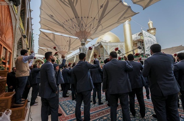 İmam Əli (ə) ziyarətgahı İmam Mehdi (ə.f) mövludu ərəfəsində