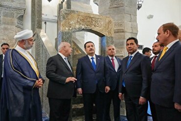 Sudani, Nuri Cümə Məscidi və məşhur Hədba minarəsinin açılışını edib