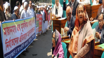 রোহিঙ্গাদের যথাসাধ্য সহযোগিতা দিচ্ছি-প্রধানমন্ত্রী: এ ইস্যুতে দেশে বিদেশে মানববন্ধন