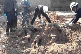 মসুলে নতুন এক গণকবরের সন্ধান