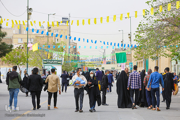 ফার্সি নববর্ষে কোম নগরীর চিত্র