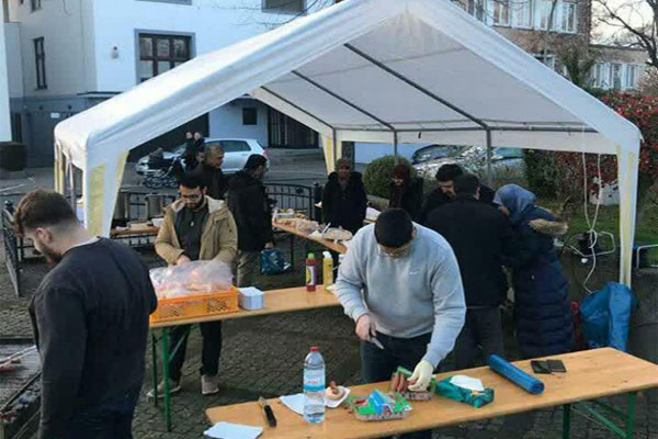 „Fest der Liebe“ in der Blauen Moschee an der Außenalste in Hamburg abgehalten