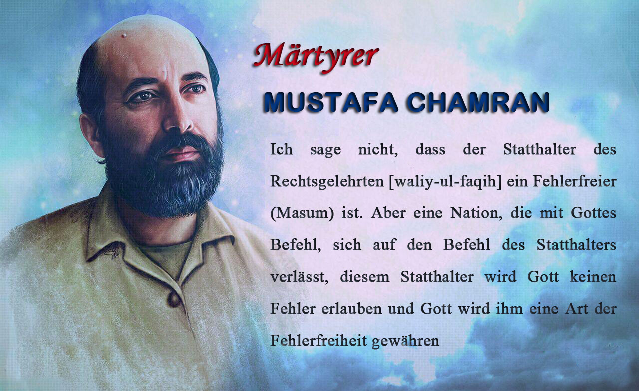 Zum Gedenken an Märtyrer Dr. Mustafa Chamran