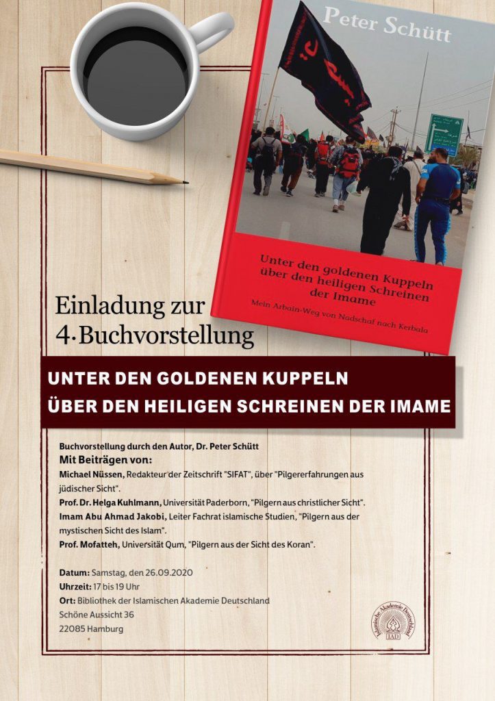 Buch „Unter den goldenen Kuppeln über den Heiligen Schreinen der Imame“ wird in Hamburg präsentiert