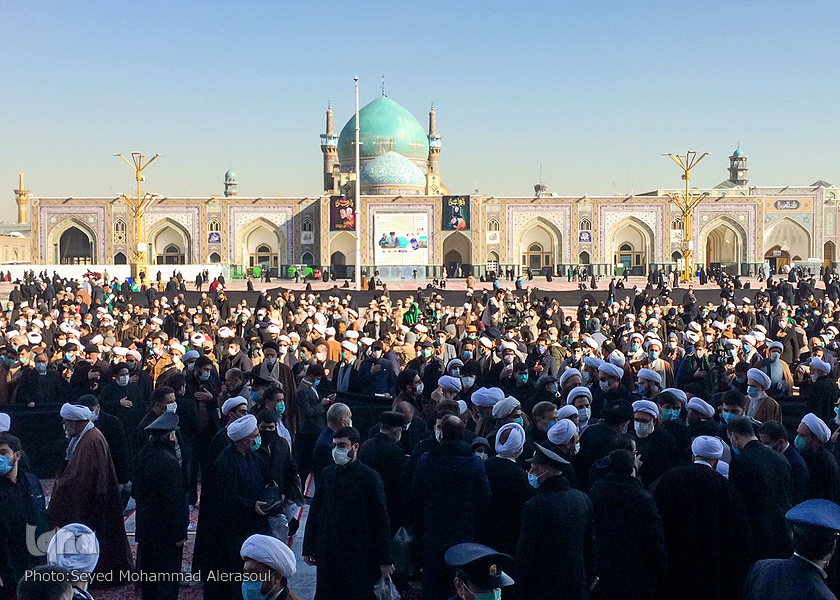 Maschhad verneigt sich vor Allama Misbah Yazdi Maschhad verneigt sich vor Allama Misbah Yazdi