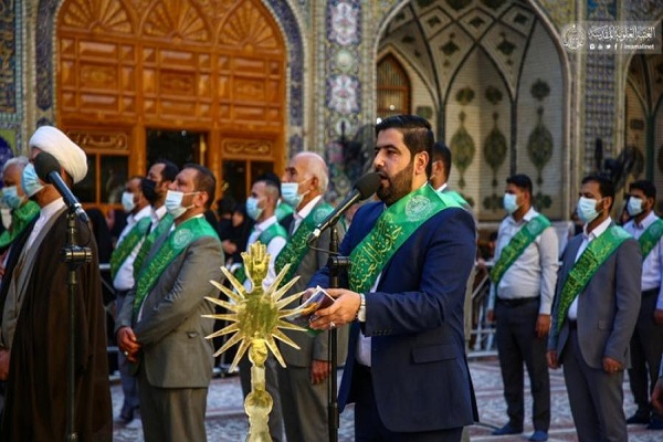 Festveranstaltung zum Geburtstag des Propheten Muhammad (saw) im Heiligen Schrein von Imam Ali (as.) Festveranstaltung zum Geburtstag des Propheten Muhammad (saw) im Heiligen Schrein von Imam Ali (as.)