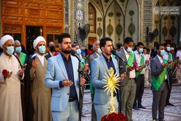 Festveranstaltung zum Geburtstag des Propheten Muhammad (saw) im Heiligen Schrein von Imam Ali (as.)