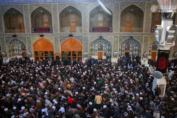 Schiiten ziehen in Gedenken an Fatima Zahra (s.a.) durch Nadschaf + Bilder