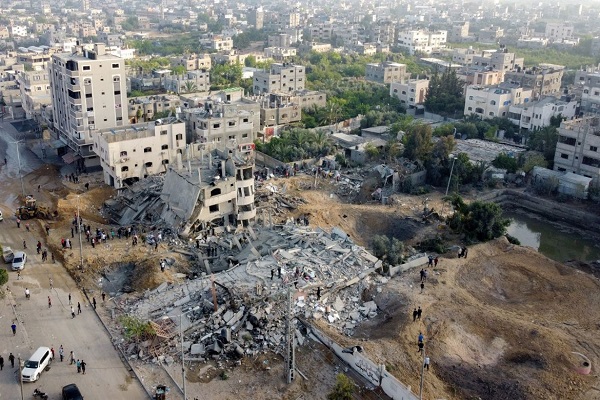 Israelische Angriffe hinterlassen Verwüstung in Gaza + Bilder Israelische Angriffe hinterlassen Verwüstung in Gaza + Bilder