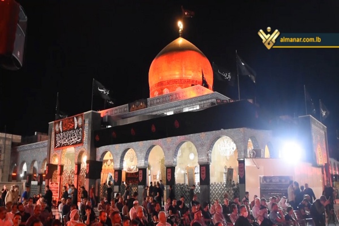 Video: Trauerveranstaltung für Imam Hussein (as.) im Heiligen Schrein von Sayyida Zainab (sa.)