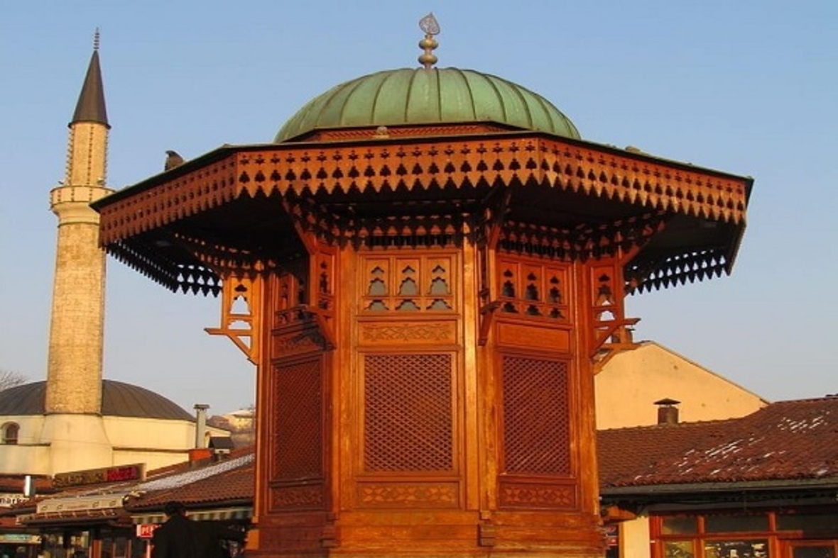 Sebilj-Trinkbrunnen in Sarajevo zur Erinnerung an Märtyrer von Kerbela