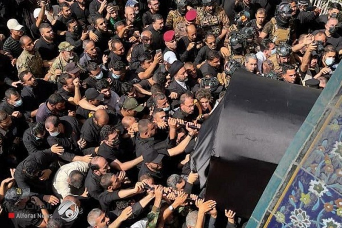 Kerbela nimmt Abschied von Großayatollah Sayyid Muhammad Said al-Hakim + Video und Bilder