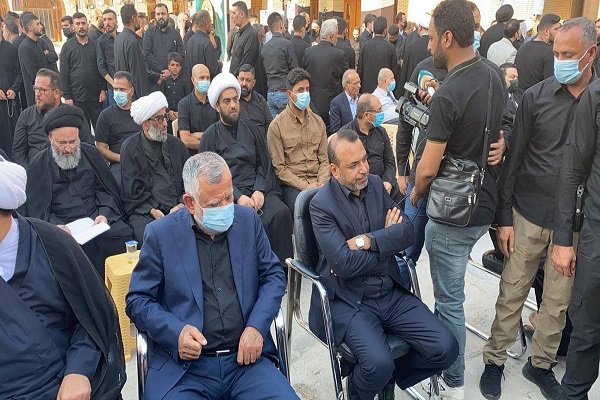 Führende Persönlichkeiten aus Politik und Religion nahmen an der Trauerfeier für Ayatollah Said al-Hakim teil