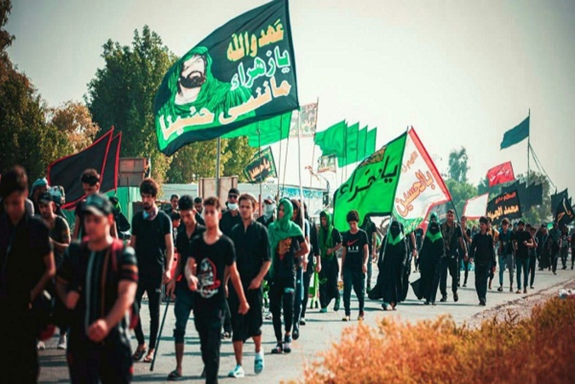 Pilger starten Arbain-Fußwallfahrt 2021 von Basra nach Karbala + Bilder