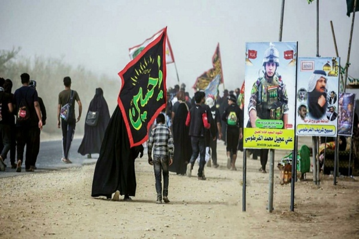 Pilger starten Arbain-Fußwallfahrt 2021 von Basra nach Karbala + Bilder