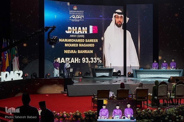 Koranrezitator aus Bahrain gewinnt internationalen Koranwettbewerb, Teilnehmerin des Gastgeberlandes kommt auf den ersten Platz in der Frauenkategorie